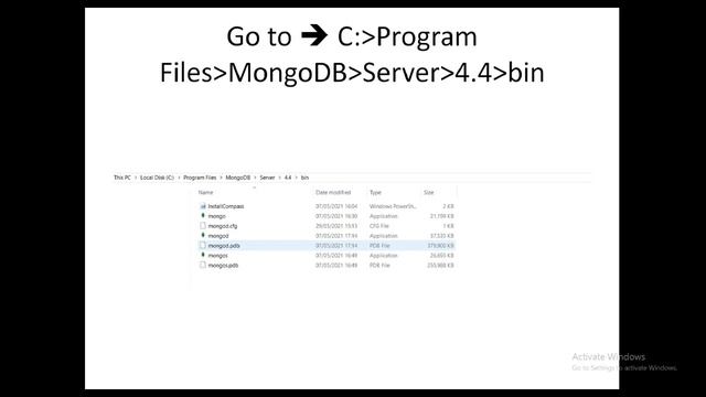 Mongo DB Installation in windows step by step смотреть онлайн