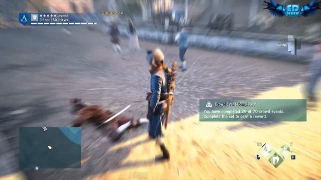 Assassin's Creed Unity Napoleon's Outfit Free Roam & Combat Ultra GTX 970 смотреть онлайн