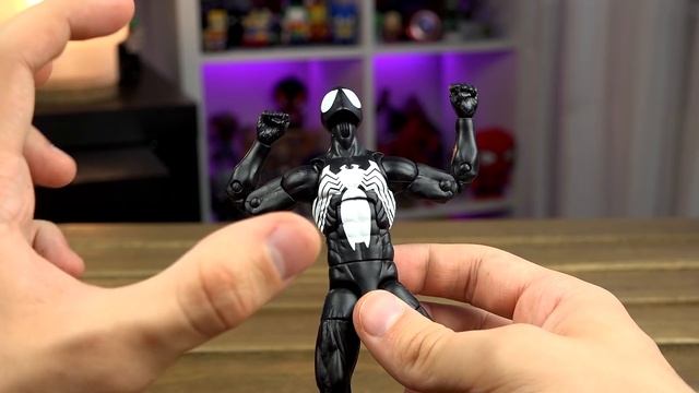 Фигурка СИМБИОТА ЧЕЛОВЕКА-ПАУКА от Marvel Legends! смотреть онлайн