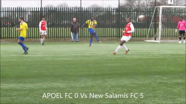 DIVISION 1: APOEL FC 0 Vs New Salamis FC 5 @ Southbury Leisure - 21/02/2016 смотреть онлайн