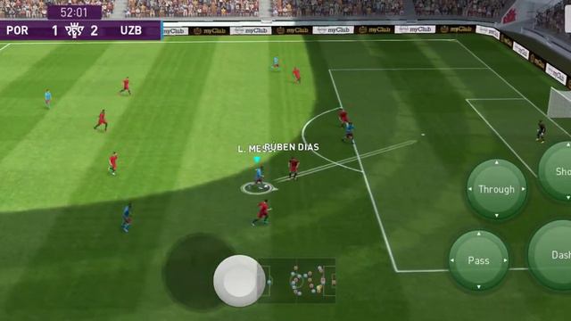Uzbekistan (Me) Vs Portugal PES MOBILE 2020 EPIC WIN ( 6 - 1 ) смотреть онлайн