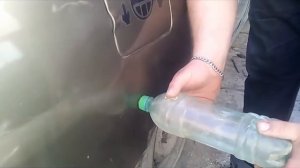 Как быстро выпрямить вытянуть вмятину на авто своими руками!
