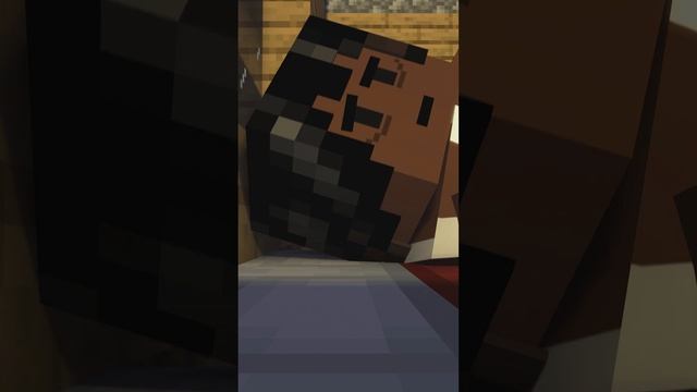 Minecraft: Realistic Mode - "Finally, A Bed!" (Minecraft Animation) #short смотреть онлайн