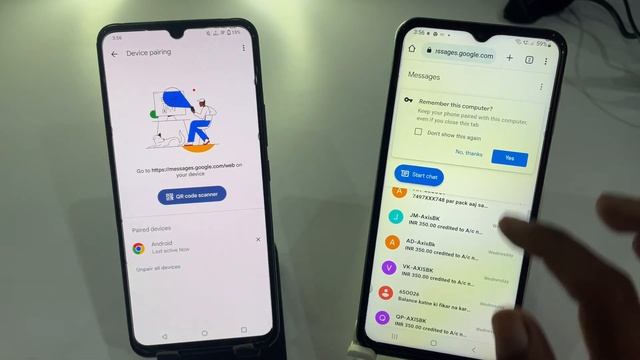 Send And Receive message on Your Device | Device pairing by Google смотреть онлайн