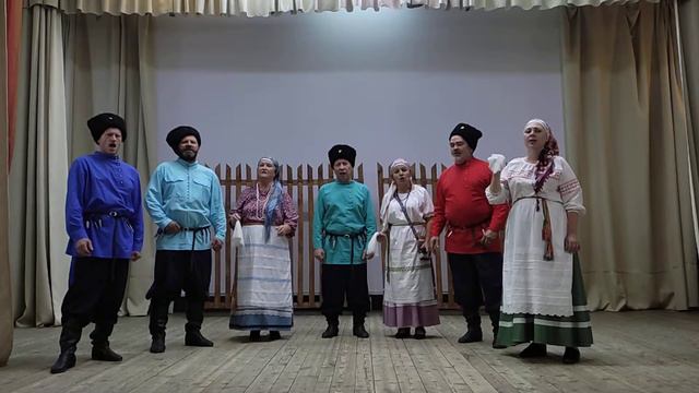 Казачий ансамбль "Вечоры" "За Уралом, за рекой" смотреть онлайн