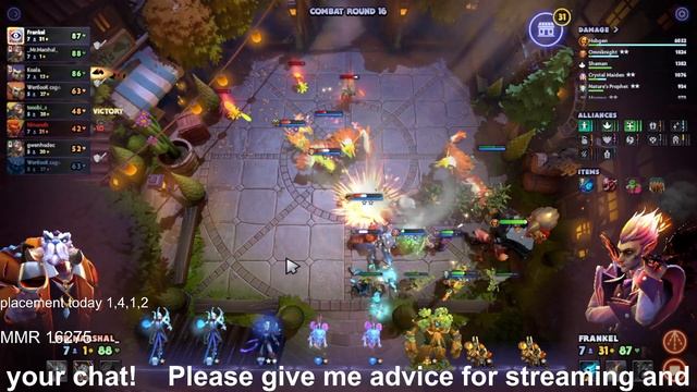 Dota Underlords casual match: 3Fallen 6mage practice смотреть онлайн