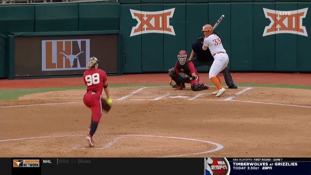 Jordy Bahl (Oklahoma) 58mph changeup смотреть онлайн