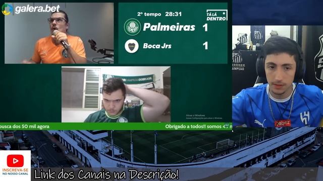 REAÇÕES PALMEIRENSES na ELIMINAÇÃO da LIBERTA - PALMEIRAS 2X4 BOCA JUNIORS [REACT LIBERTADORES 2023 смотреть онлайн
