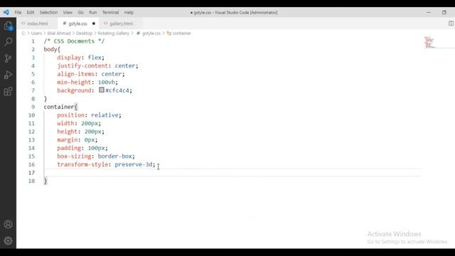 How to create 3D Rotating Image in CSS | WD Online Tutorial смотреть онлайн