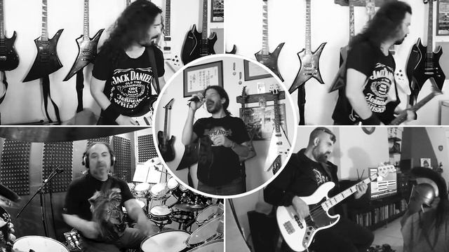 IRON MAIDEN Flight of Icarus full band cover by Stamatis kekes, James Demiralis, John Kalivas and T смотреть онлайн