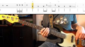 Queen - Crazy Little Thing Called Love /// BASS LINE [Play Along Tabs]