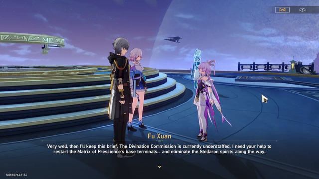 JING YUAN FLIRTS WITH FU XUAN HONKAI STAR RAIL CUTSCENE смотреть онлайн