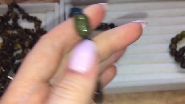 Бусы, браслеты. Агат, розовый кварц, тигровый глаз, бусины Дзи, перламутр. Подарки 8 Марта. смотреть онлайн