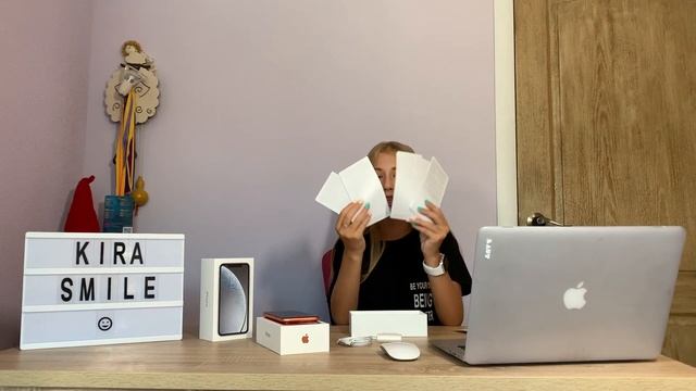UNBOXING IPHONE XR || ОБЗОР АЙФОНА ИКС ЭР || KIRA SMILE смотреть онлайн