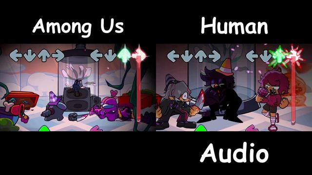 Pretender Among Us Vs Human IMPOSTOR V4 FNF смотреть онлайн