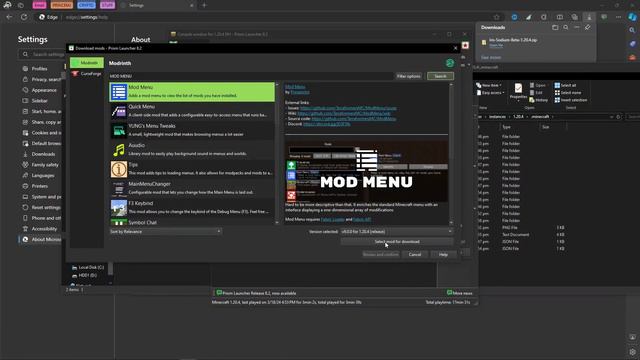How To DOWNLOAD/INSTALL Distant Horizons Mod for Minecraft in Prism Launcher (TUTORIAL) смотреть онлайн