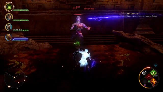 Dragon Age Inquisition Descent DLC for 1st time - day 36 pt 3 смотреть онлайн