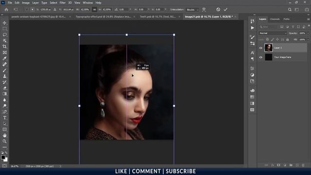 Typography Effect Photoshop PSD Free Download смотреть онлайн