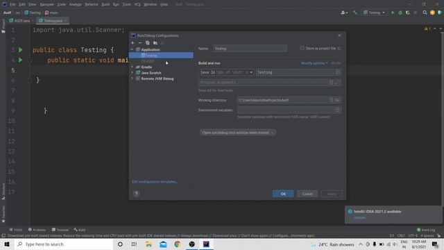 How To Solve Intellij Idea Program Running Cross Error смотреть онлайн