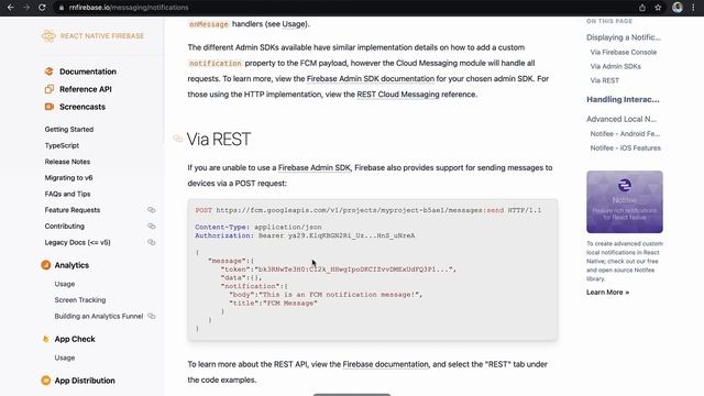 Send Push Notification using Firebase FCM in React Native || Firebase || RN || REST API || FCM смотреть онлайн
