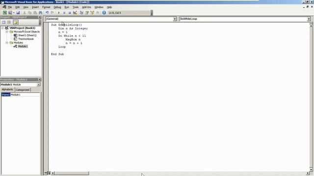 Pro Microsoft Excel VBA Course | DO WHILE Loop | LOOP WHILE Syntax | Part - 9.1 | смотреть онлайн