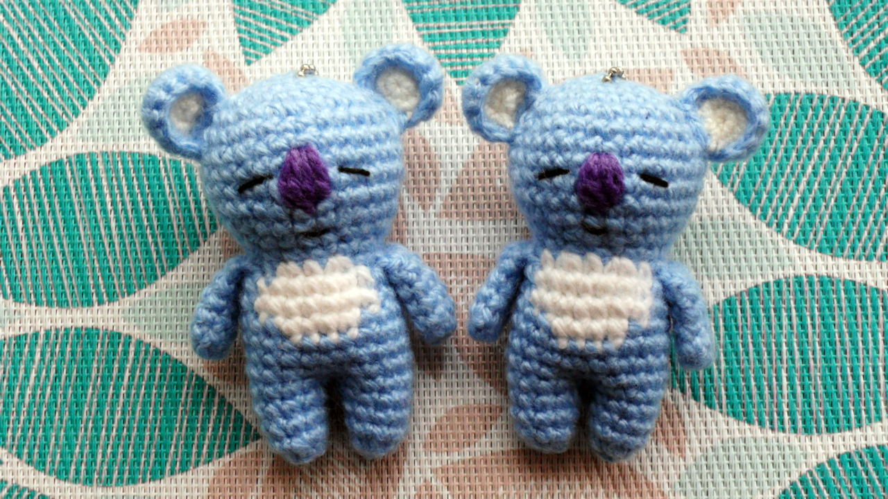 МАСТЕР-КЛАСС: KOYA вязаный крючком. Амигуруми. Персонаж BT21. Большой любитель поспать.