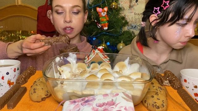 МУКБАНГ МАРШМЕЛЛОУ ЗАПЕЧЁННЫЕ/?МОРОЖЕНОЕ MILKA/?ШОКОЛАД PICNIC/TWIX/SNICKER/?ПЕЧЕНЬЕ/ MUKBANG смотреть онлайн