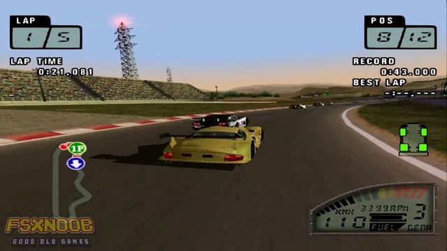 Le Mans 24 Hours Gameplay PS2 HD смотреть онлайн