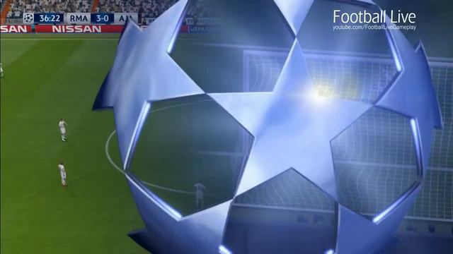 PES 2017 | Real Madrid vs Ajax | Free Kick Goal G.Bale & Full Match | UEFA Champions League смотреть онлайн