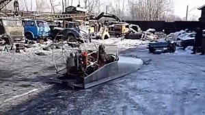 Самодельные СКОРОСТНЫЕ аэросани  ч 2