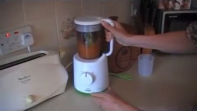 Philips AVENT Baby Food Steamer Blender смотреть онлайн
