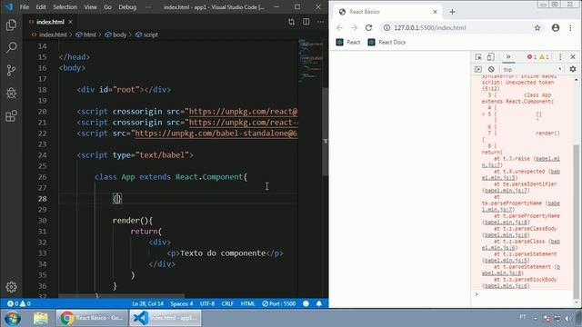 010 - ReactJS - INLINE STYLING DENTRO DE UM COMPONENTE смотреть онлайн