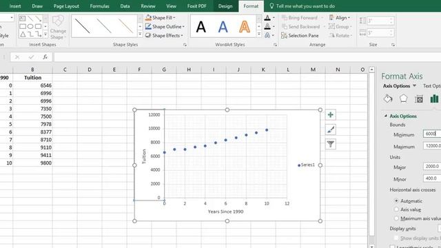 Creating a Scatter Plot in Excel 2016 смотреть онлайн