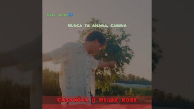 Casanova // Blake Rose letra ✨ смотреть онлайн