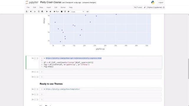 Plotly 101 - Plotly Express and Scatter Plots - [Part 2/8] смотреть онлайн