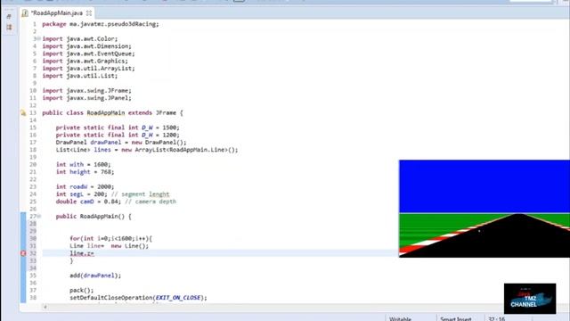 Pseudo 3d racing using java смотреть онлайн