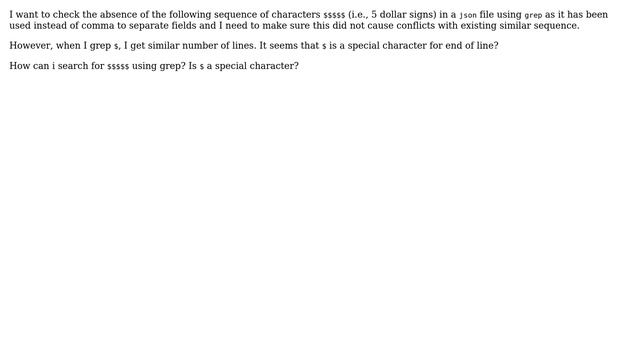 Unix & Linux: How to grep '$$$$$'? смотреть онлайн