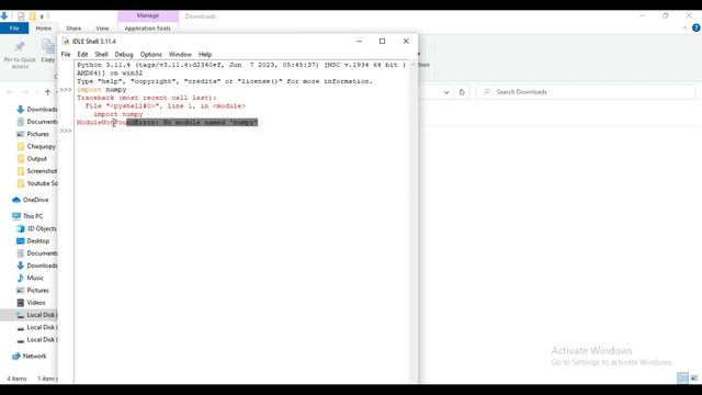 How To Install Numpy In Python 3.11 (Windows 10) | Latest Version 2023 смотреть онлайн