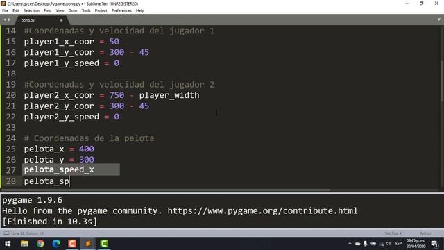 Curso de pygame 2020: Pong смотреть онлайн