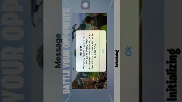 Fortnite iPhone 6 5s Mobile 2GB Ram Error Fix!!! Complete Guide 100% Working Fix it Now!!! смотреть онлайн