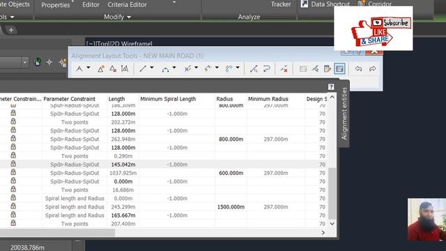 Edit Alignment Geometry| Design Criteria File |Criteria Editor Dialog Box | in civil 3d part 4 смотреть онлайн