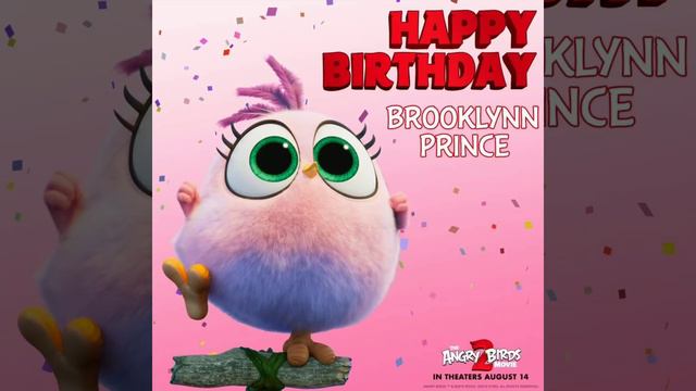 The Angry Birds Movie 2 Zoe happy birthday Brooklynn Prince Happy Birthday To You birthday songs.!. смотреть онлайн