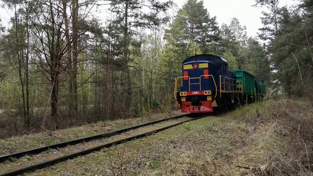 ТГМ4А-2661 С порожняком и привет! смотреть онлайн