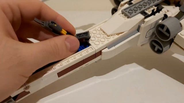 LEGO 2021 X-Wing RETRACTABLE landing gear LEGO Star Wars TUTORIAL смотреть онлайн