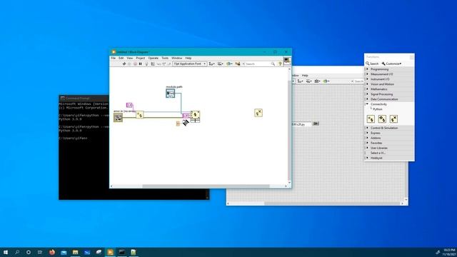 LabVIEW Call Python смотреть онлайн