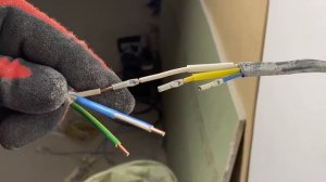 Процесс наращивания кабеля с помощью ГМЛ-о