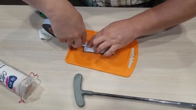 Занятие на тему "Ремонт клюшки" (педагог В.В. Чикин) смотреть онлайн