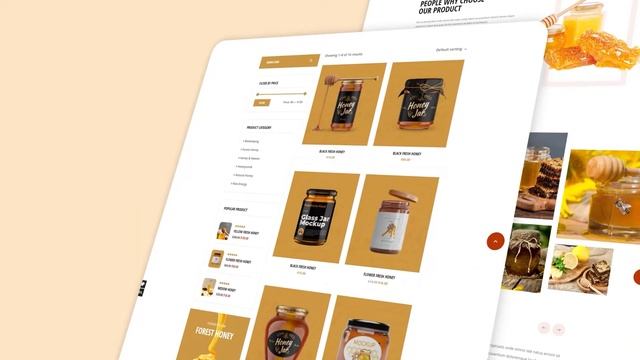 Best Organic Honey WordPress Themes | Multifox Theme | смотреть онлайн