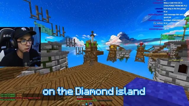 The HIGHEST Ender Pearl TNT Cannon in Minecraft Bedwars... смотреть онлайн