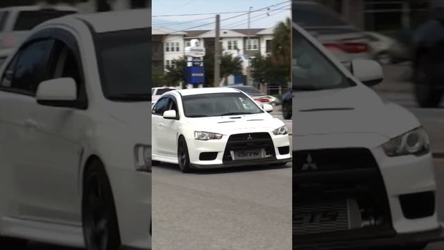INSANE Mitsubishi Lancer Backfire смотреть онлайн